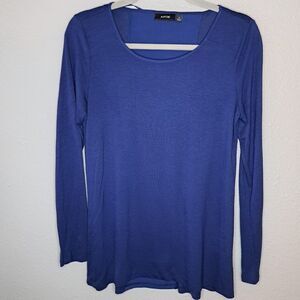 Apt  9 Blue Long Sleeve Shirt Size Medium